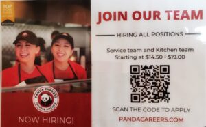 Now Hiring: Panda Express Compensation Up to .00 a Hour!