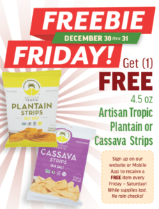 Tony's Fresh Market Freebie Friday December 30, 2022