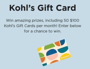 Enter to Win the Kohl's Back-to-School Sweepstakes