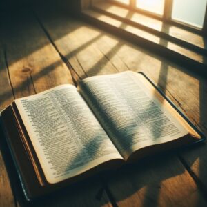 Morning Bible Scripture: Proverbs 3:24-26