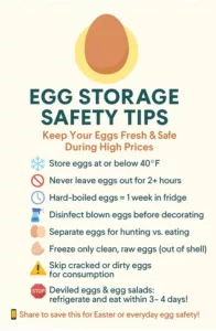 Egg Storage Safety Tips